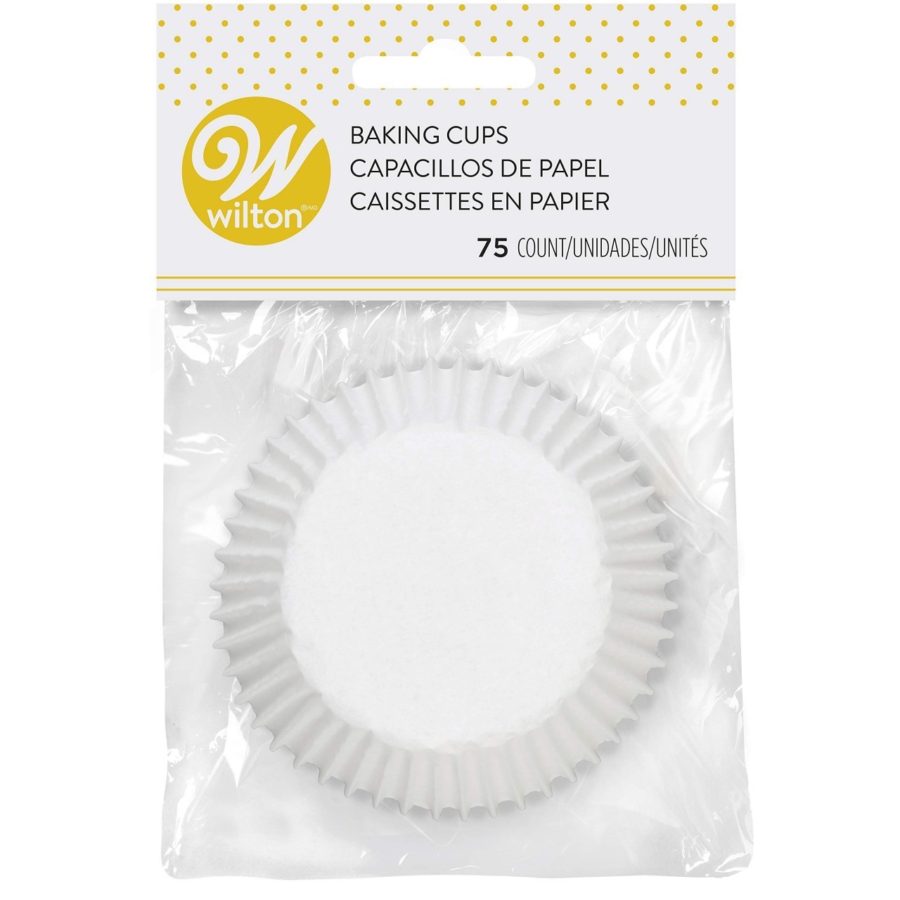 WILTON BAKING CUPS 75pk