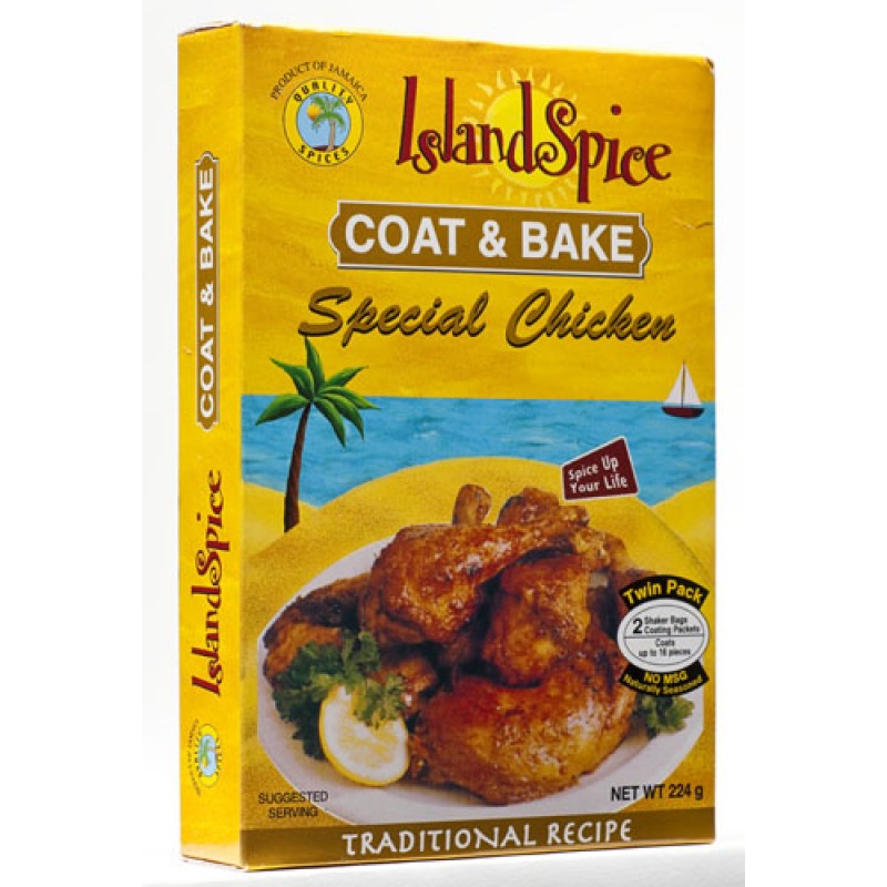 ISLAND SPICE COAT & BAKE CHICKEN 8oz