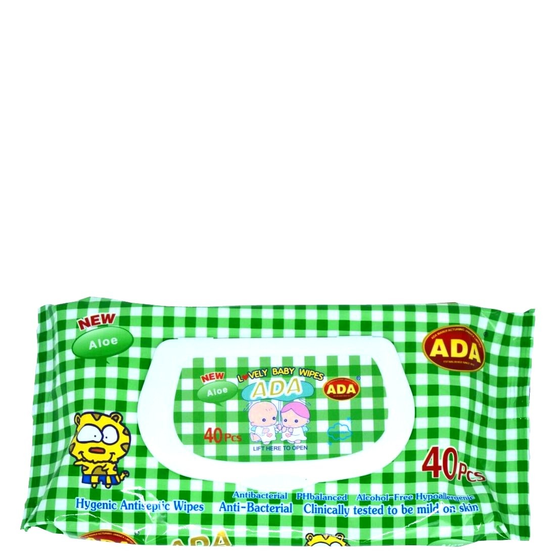 ADA BABY WIPES ALOE 40s