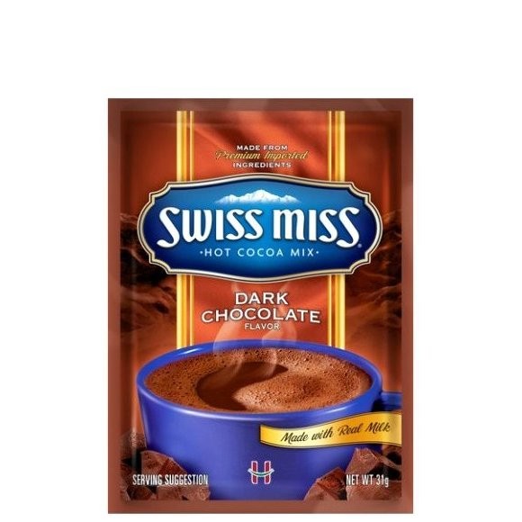 SWISS MISS DARK CHOCOLATE 31g