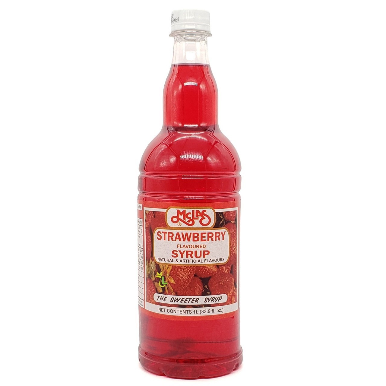 MCLAS STRAWBERRY SYRUP 1L