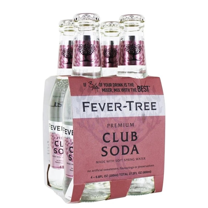 FEVER TREE CLUB SODA 4x200ml