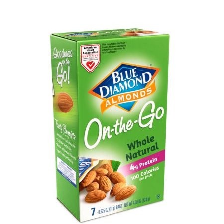 BLUE DIAMOND ALMOND WHOLE NATURAL 124g