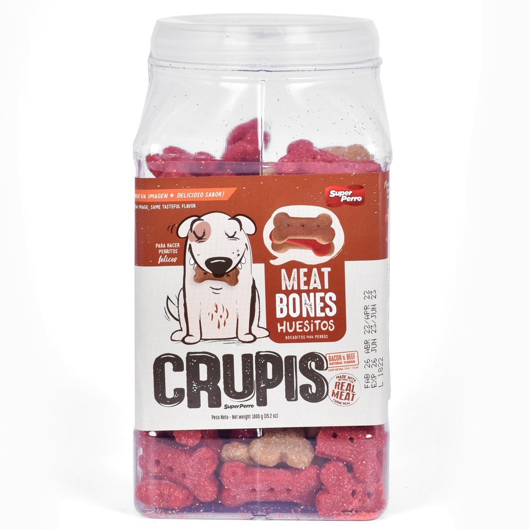 CRUPIS MEAT BONES 1kg
