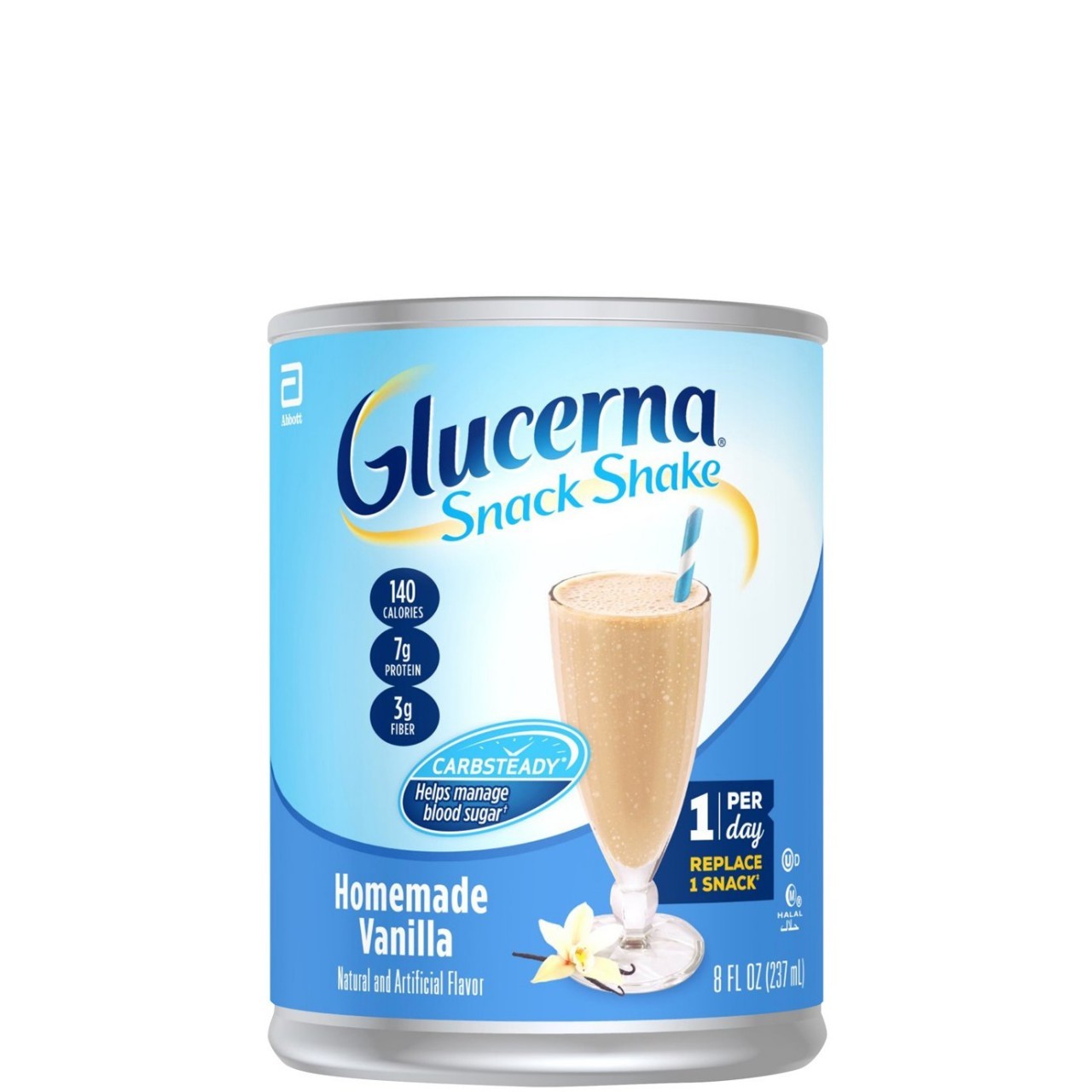 GLUCERNA S/SHAKE VANILLA 8oz