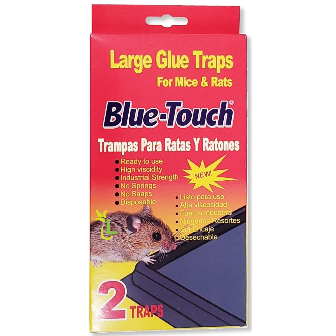 BLUE TOUCH MOUSE TRAPS LRG 2s