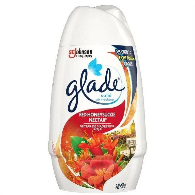 GLADE SOLID RED HONEYSUCKLE NECTAR 6oz
