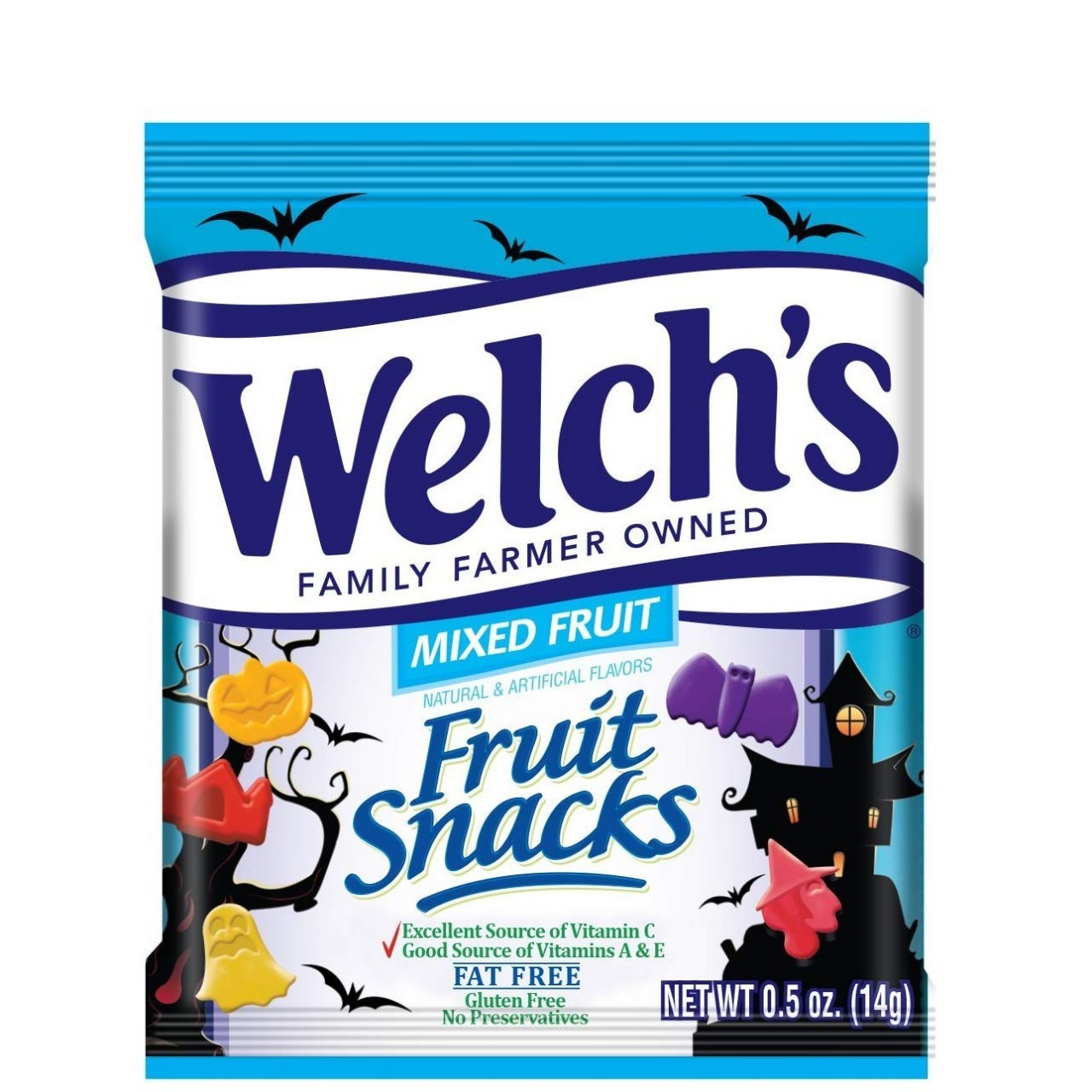 WELCHS FRUIT SNACK HALLOWEEN MIXED 14g
