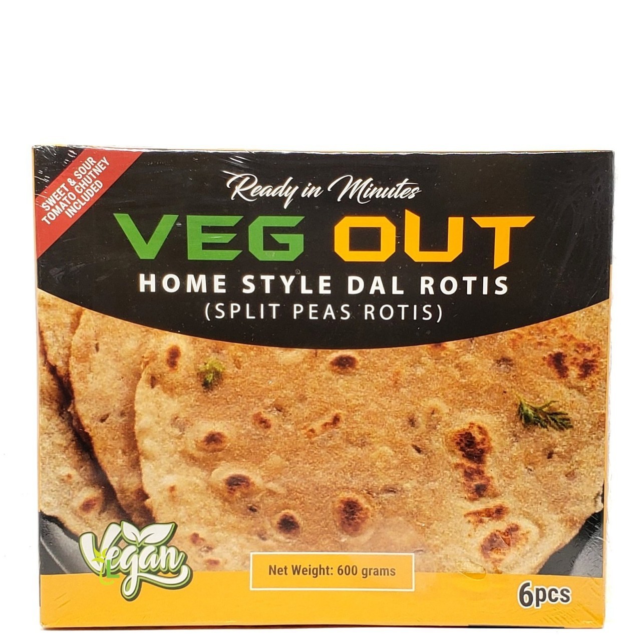 VEG OUT HOMESTYLE ROTI 600g