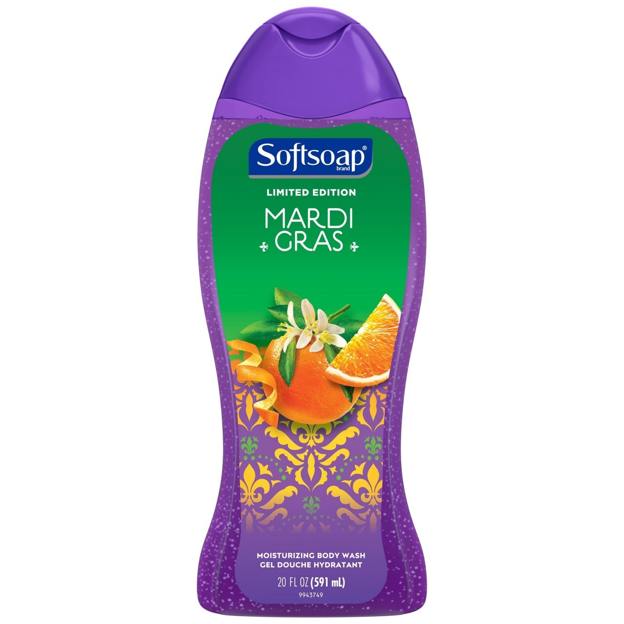 SOFTSOAP BODY WASH MARDI GRAS 20oz