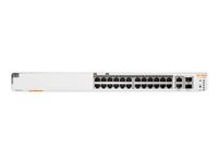 HPE Aruba Instant On 1960 24G 20p Class4 4p Class6 PoE 2XGT 2SFP+ 370W Switch - Switch - L3 Lite