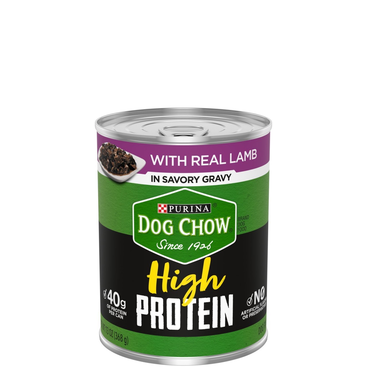 PURINA DOG CHOW H/PROT LAMB 13oz