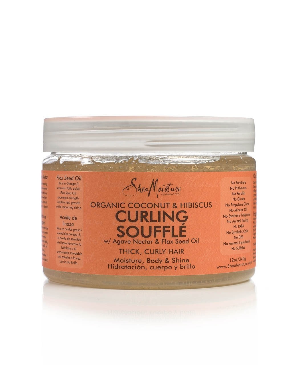 Shea Moisture Coconut & Hibiscus Curling Gel Souffle - 12 oz