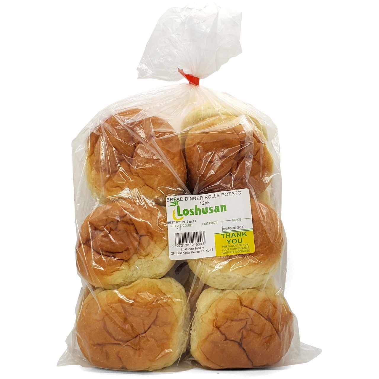 BREAD ROLL DINNER POTATO 12pk