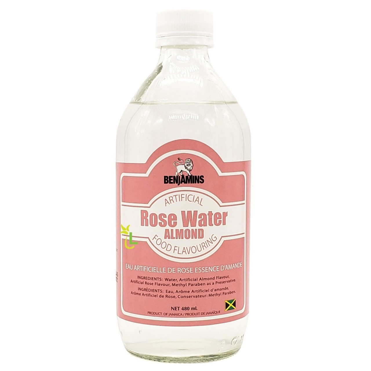 BENJAMINS FLAVOUR ROSE WATER & ALM 16oz