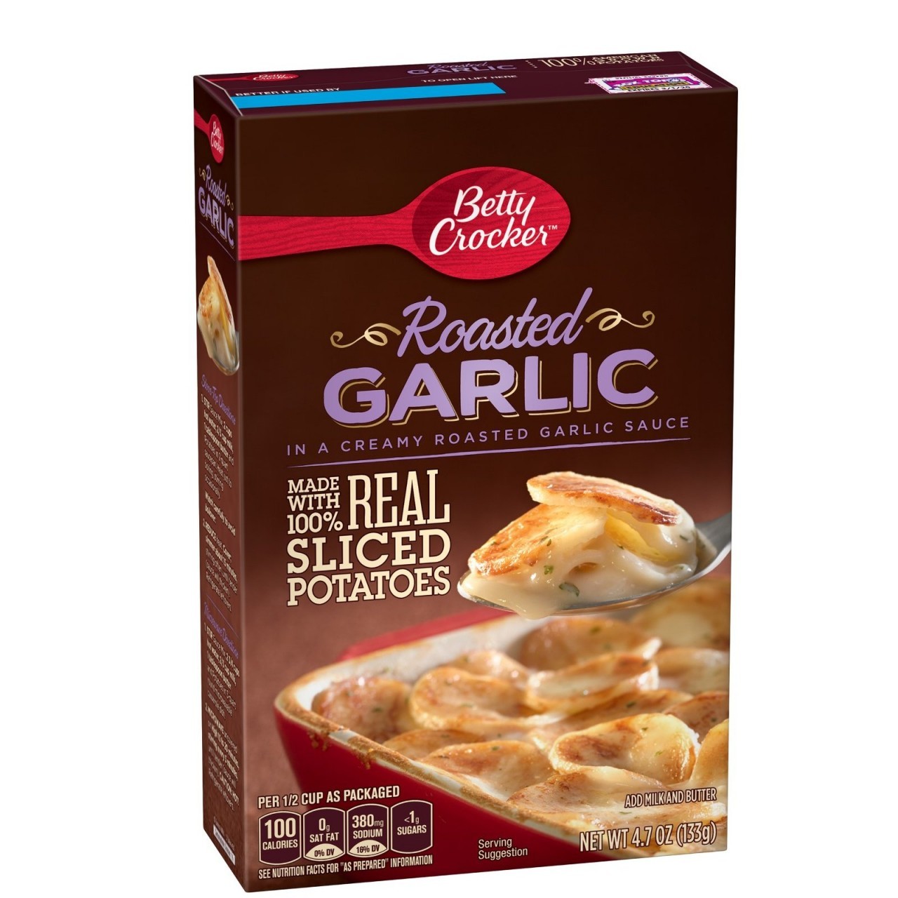 BETTY CRKR POTATO ROASTED GARLIC 133g