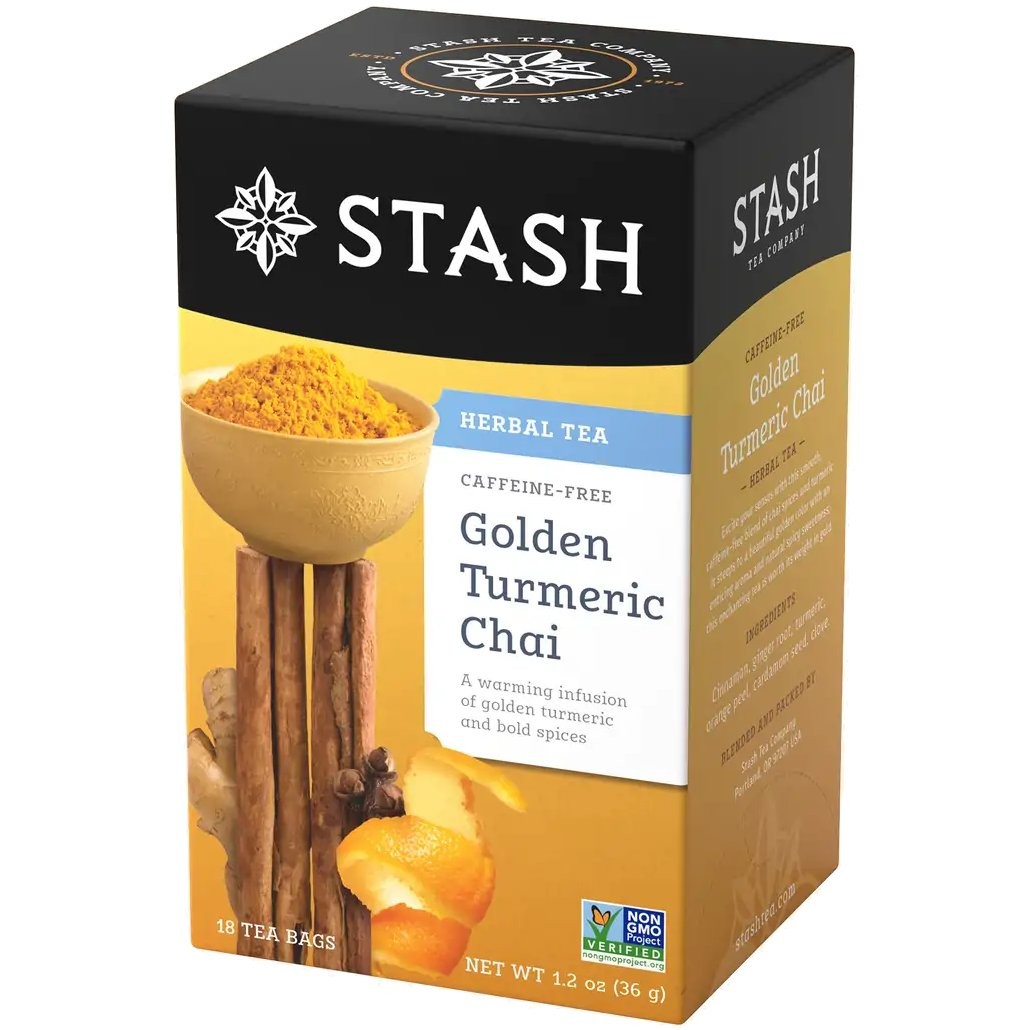 STASH TEA CHAI TURMERIC 18s