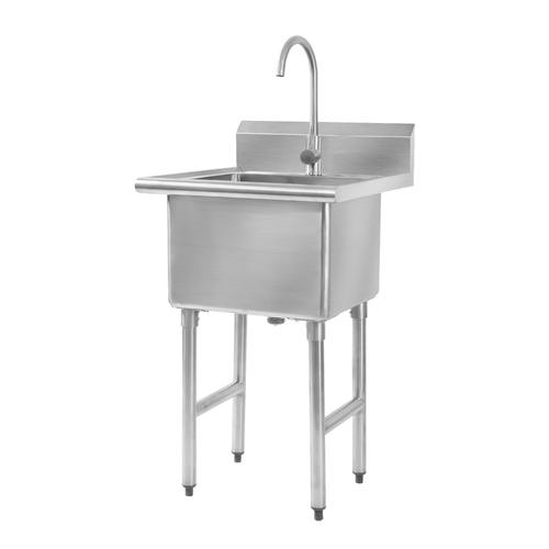 Stainless Steel Utility Sink with Faucet