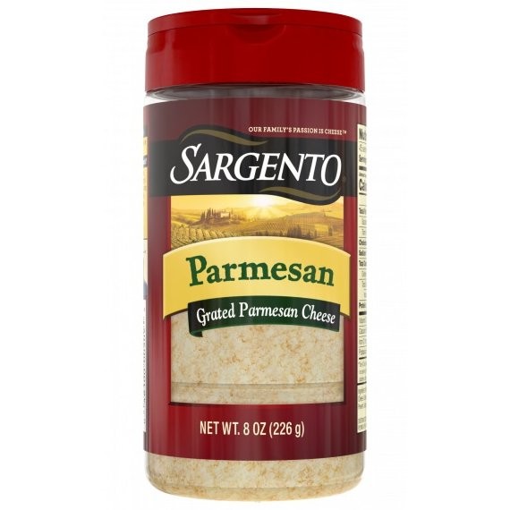 SARGENTO PARMESAN GRATED 8oz