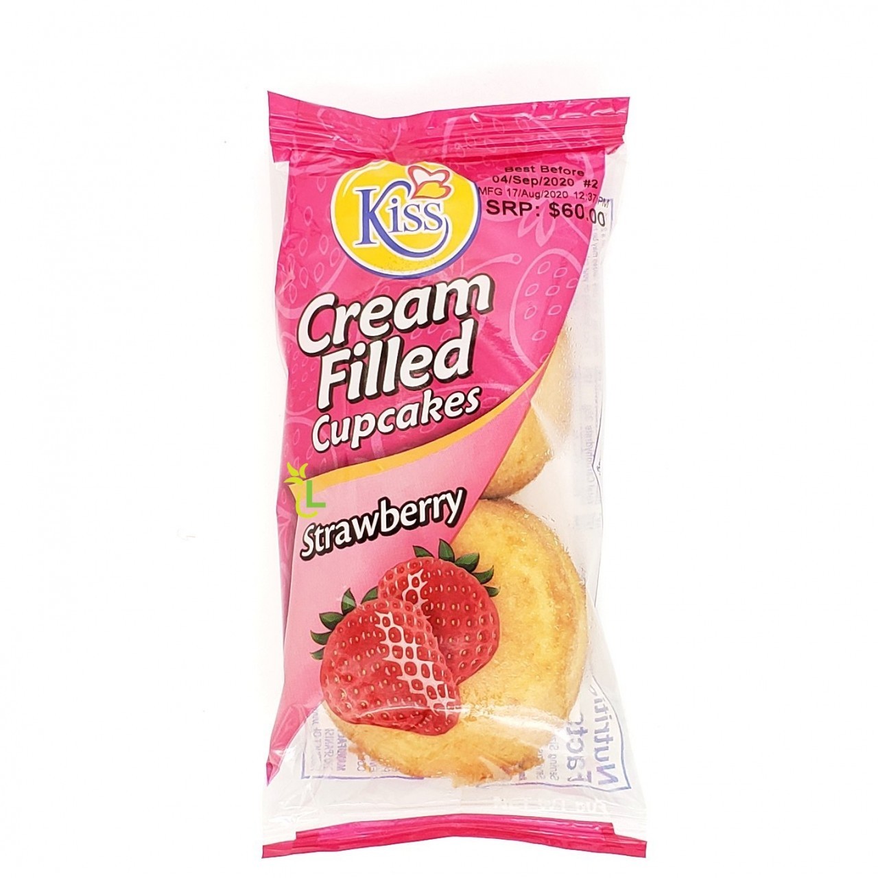 KISS ICED STRAWBERRY DOUBLE CUP 70g
