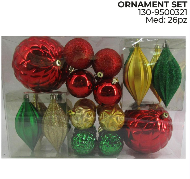 Santini Christmas Ball 26pcs Astd