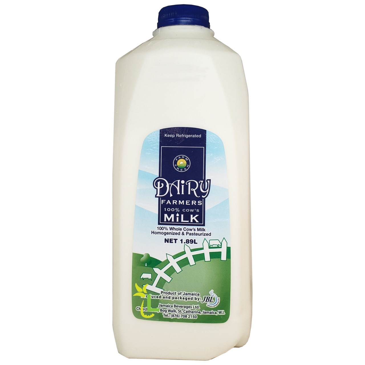 DAIRY FARMERS MILK 100% 1.89L