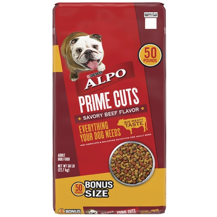 ALPO P/CUTS SAVORY BEEF 50lb