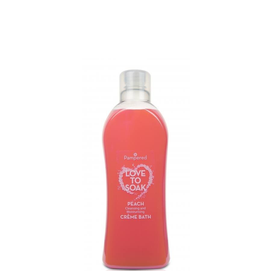 PAMPERED CREAM BATH PEACH 1L