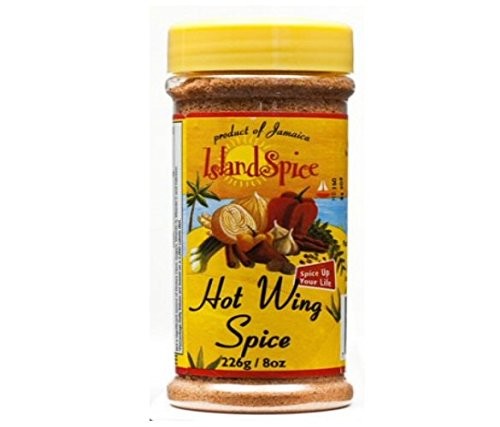 ISLAND SPICE HOT WING SPICE 8oz