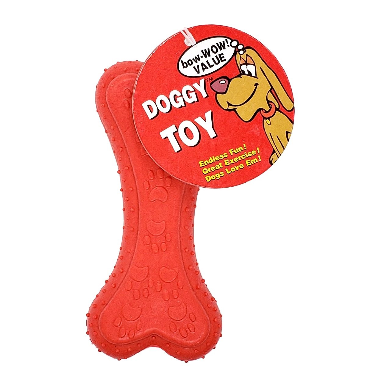 BOW-WOW VALUE DOG TOY BONE 1ct