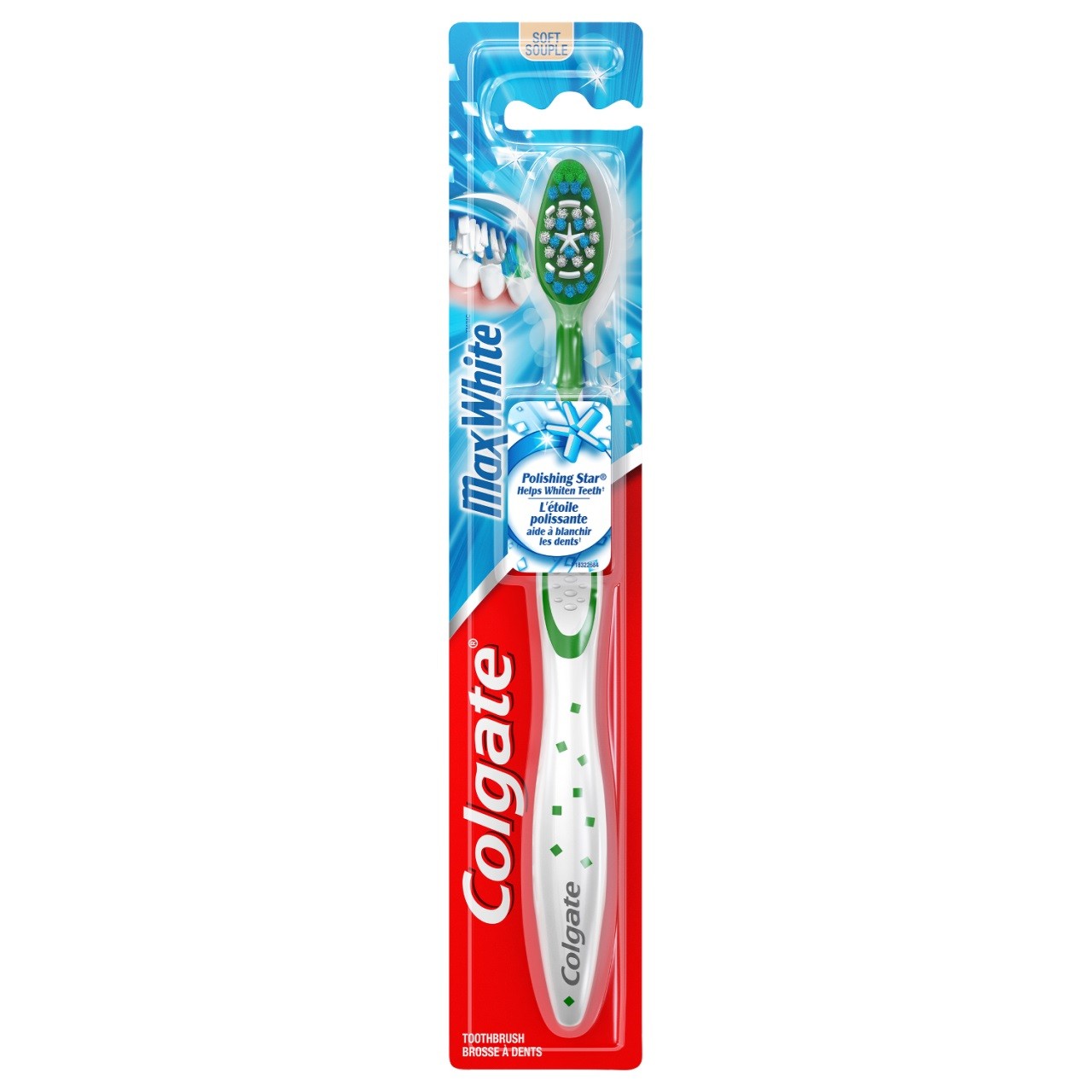 COLGATE T/BRUSH MAX WHITE SOFT 1ct
