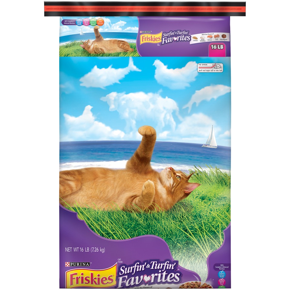 FRISKIES SURF N TURF FAVORITES 16lb