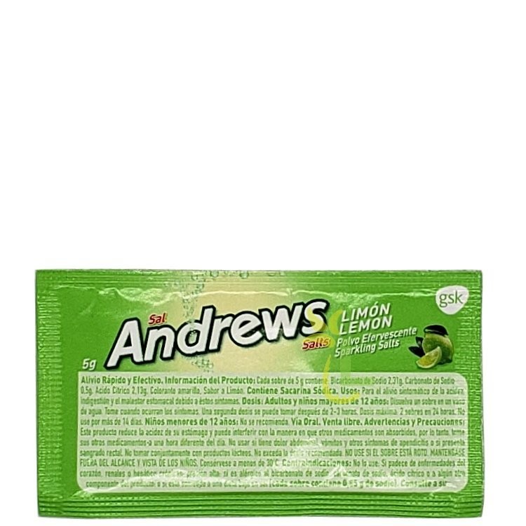 ANDREWS SALTS LEMON SINGLE