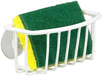 Sponge Holder W/Suction Wht