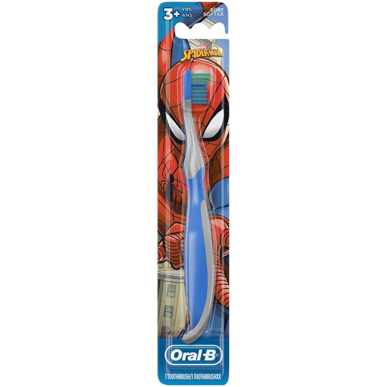 ORAL-B TOOTHBRUSH KIDS SPIDERMAN 3+yrs