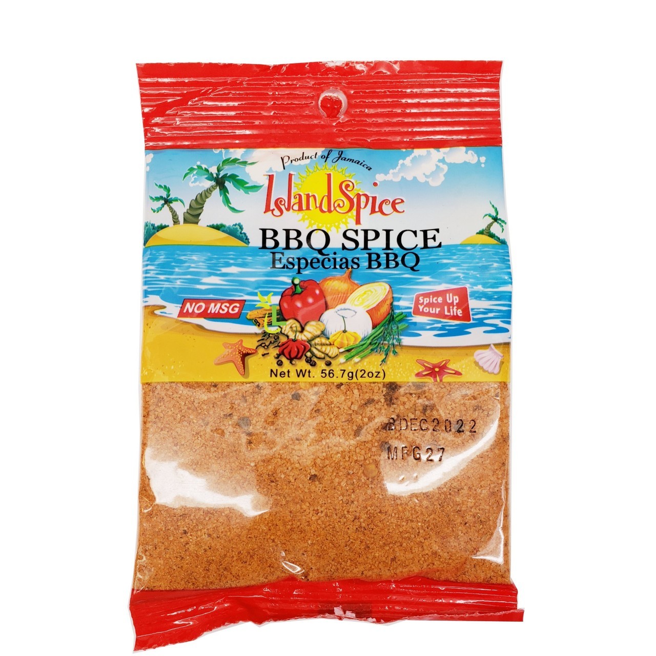ISLAND SPICE BBQ SPICE 2oz