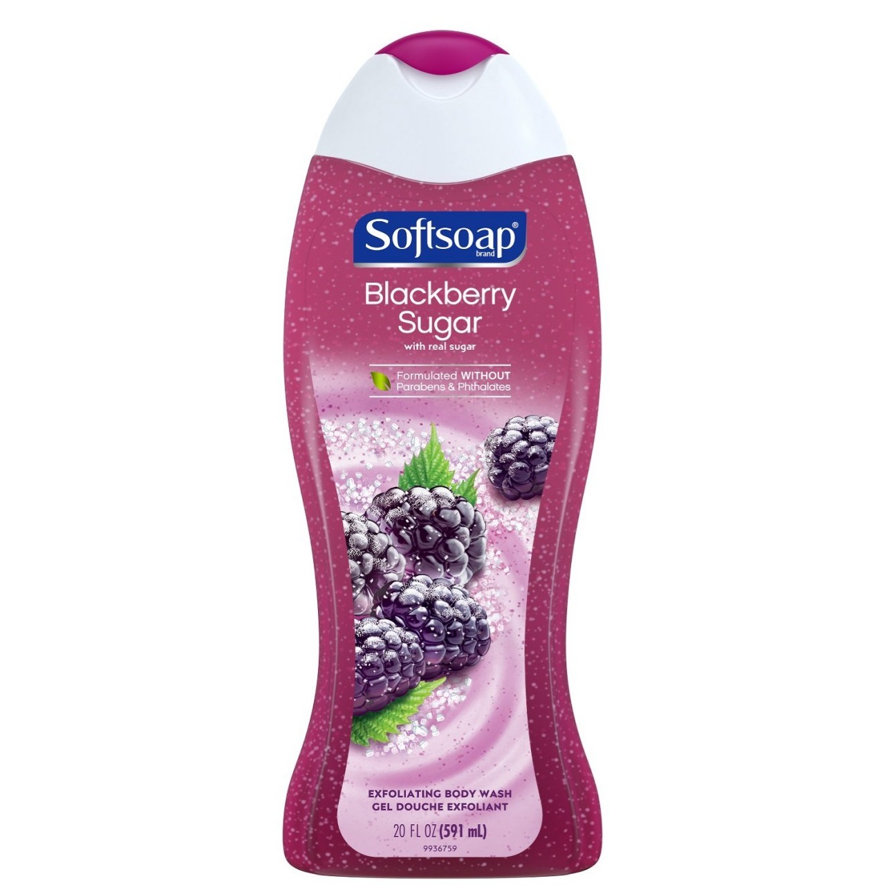 SOFTSOAP BODY WASH BLACKBERRY SUGAR 20oz