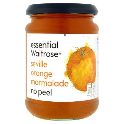 WAITROSE MARMALADE ORANGE N/PEEL 454g