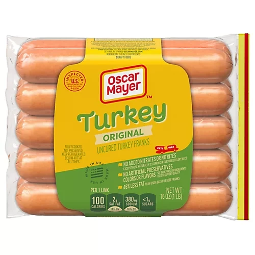 OSCAR MAYER TURKEY FRANKS  450g