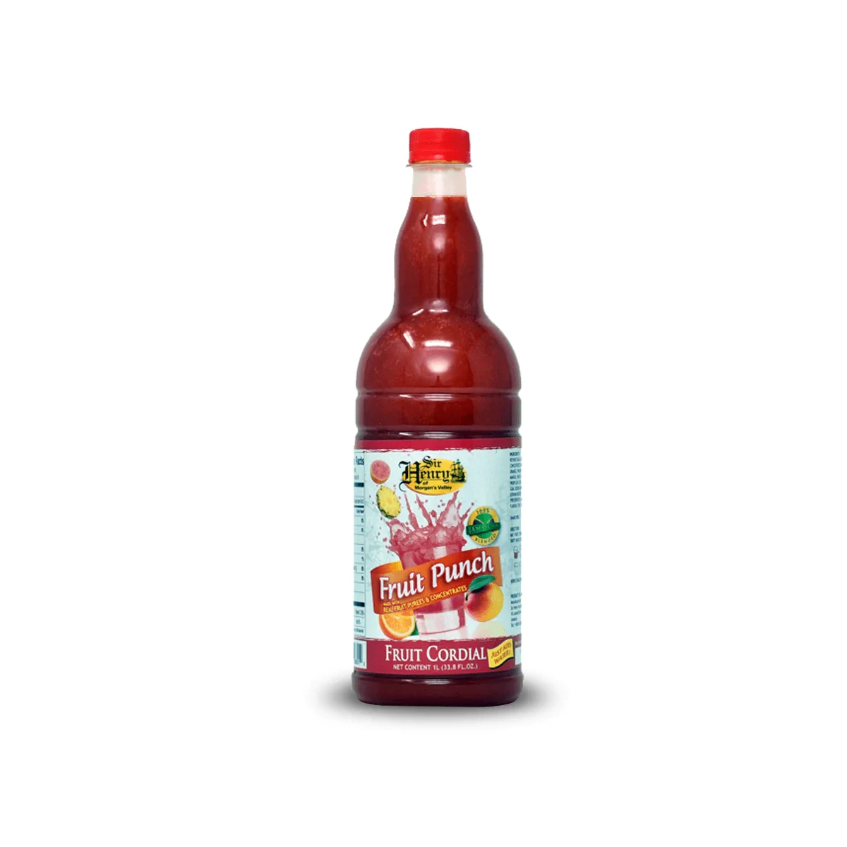 SIR HENRY FRUIT CORDIAL FRUIT PUNCH 1LT