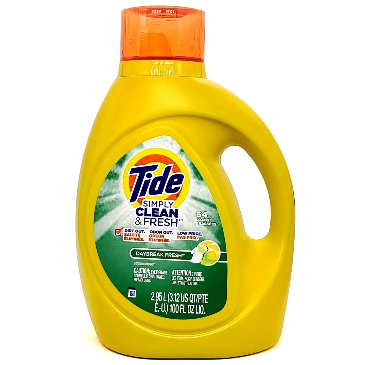 TIDE SMPLY C&F DAYBREAK FRESH 100oz
