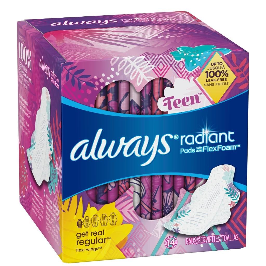 ALWAYS RADIANT TEEN REGULAR WINGS 14s