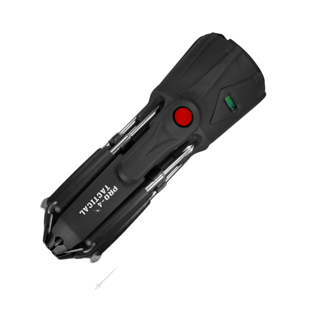 Pro-4 Tactical 12-Tool Flashlight