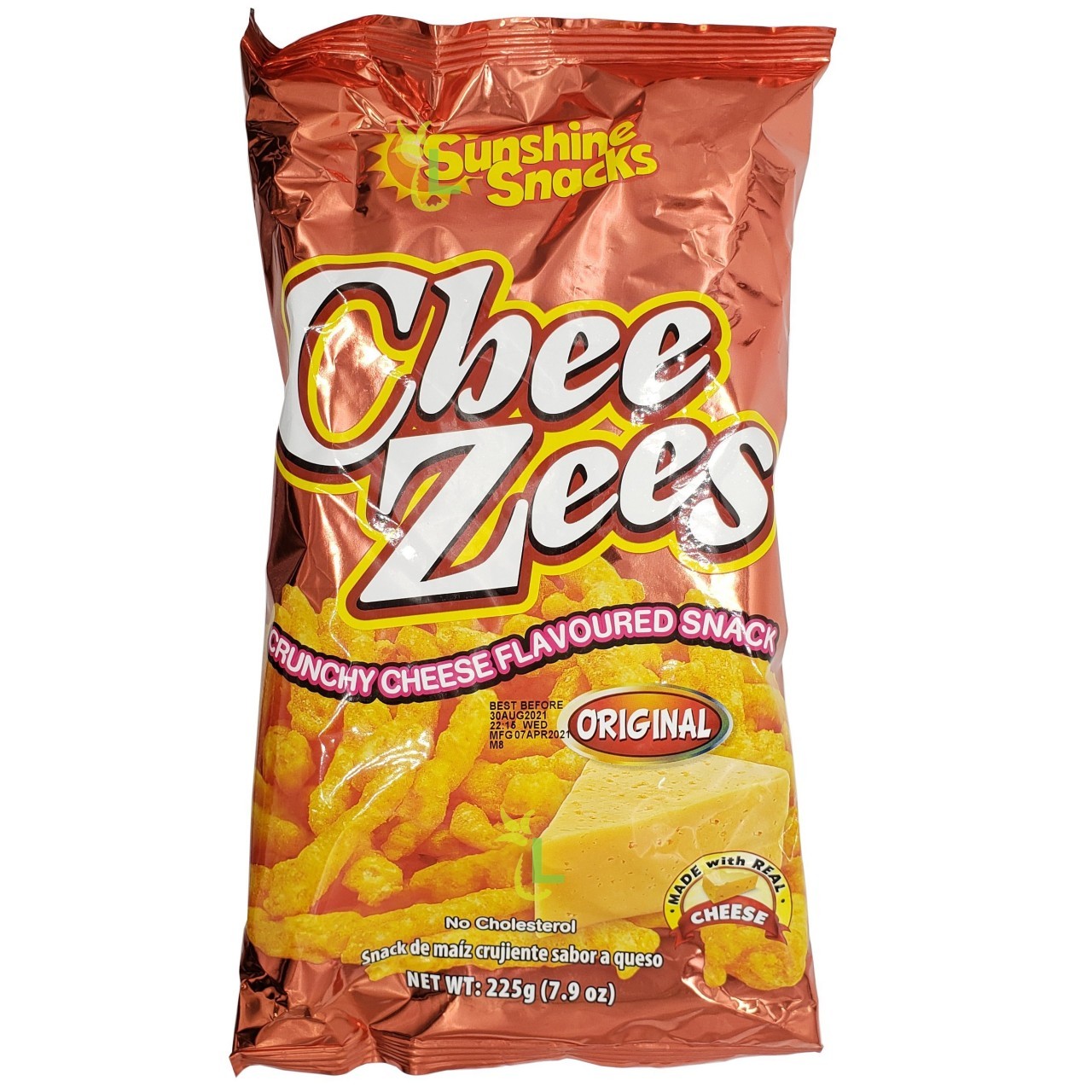SUNSHINE CHEE ZEES 225g
