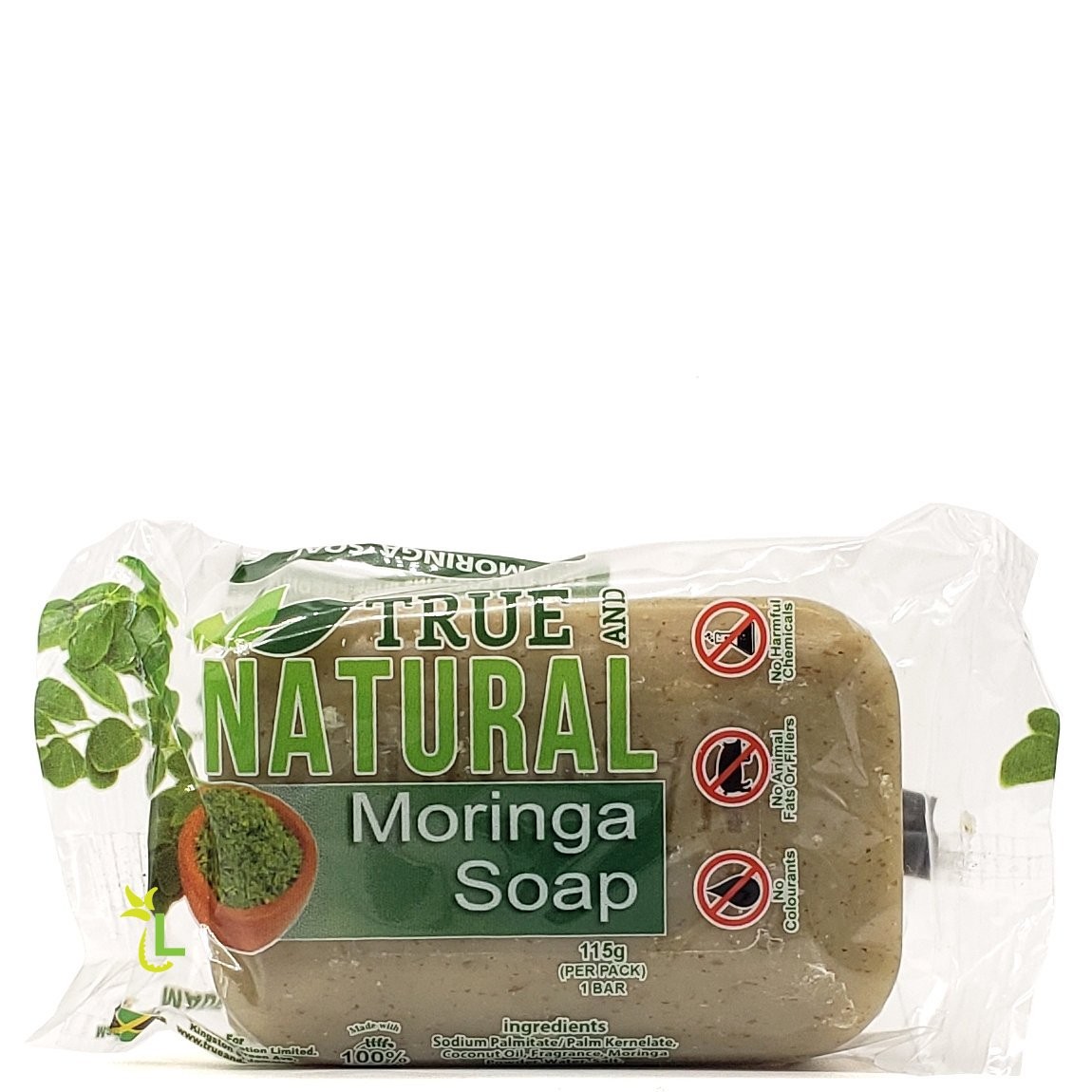 TRUE & NAT SOAP MORINGA 115g