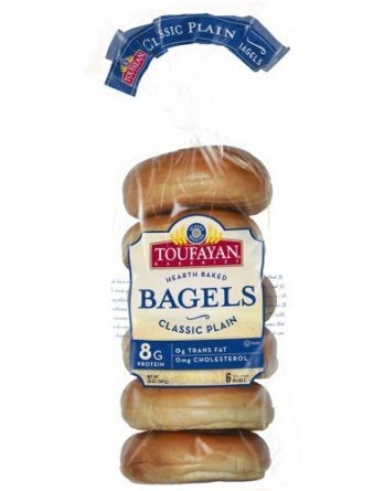 TOUFAYAN BAGELS WHOLE WHEAT 20oz