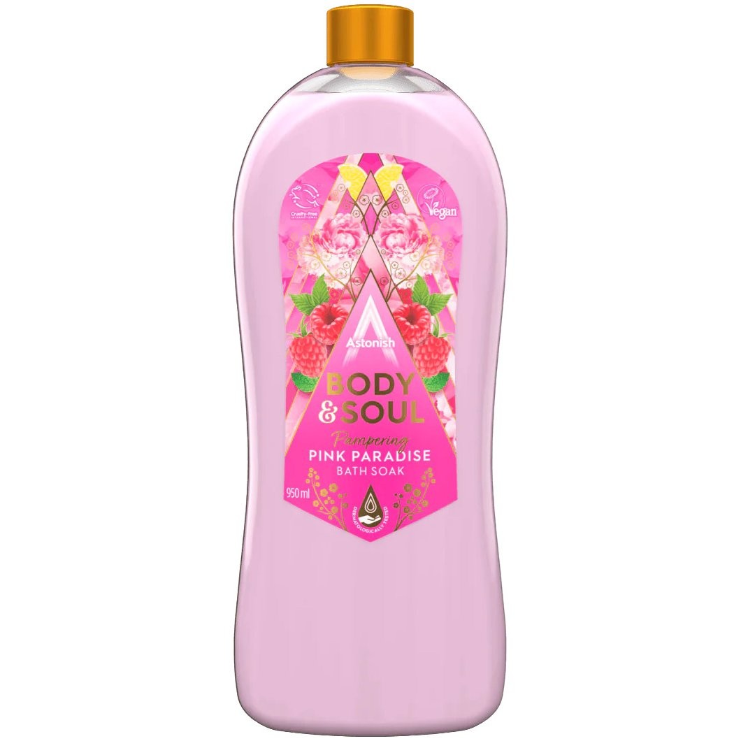 ASTONISH BATHSOAK PINK PARADISE 950ml