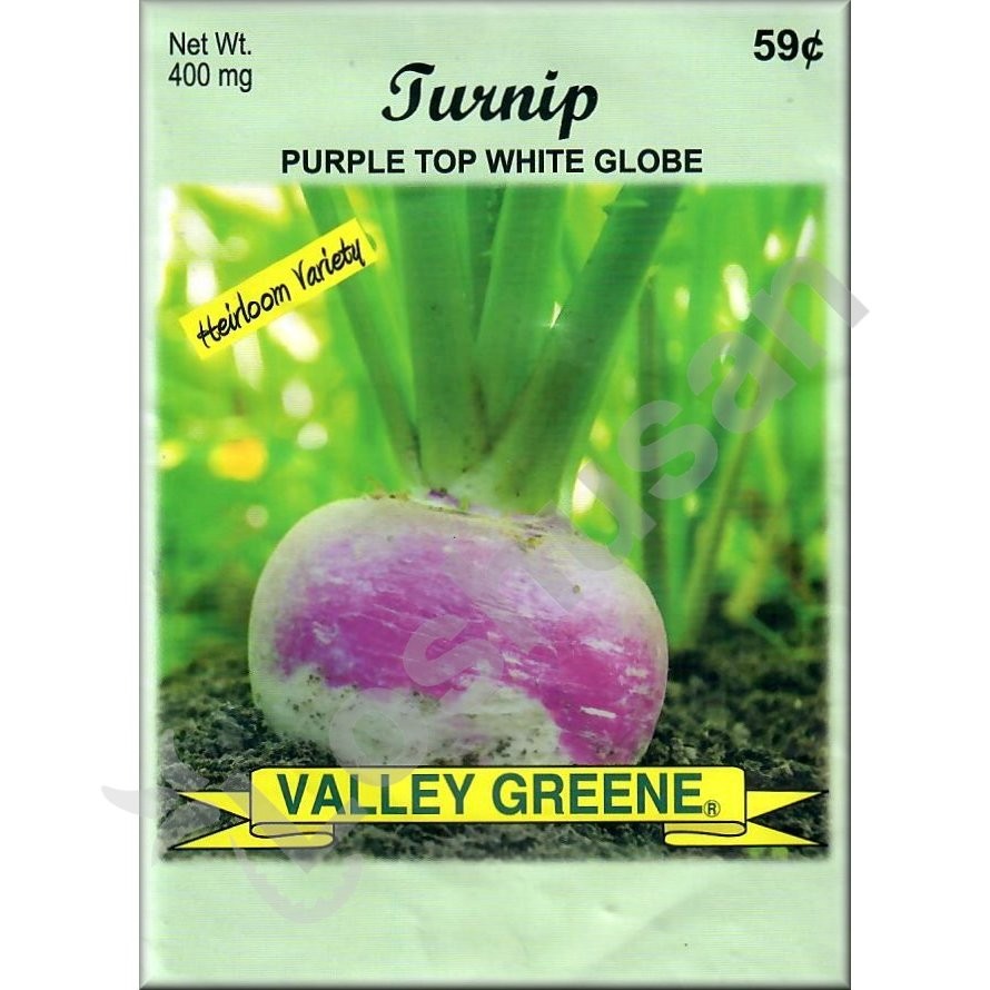 VALLEY GREENE SEEDS TURNIP PURPLE 400mg