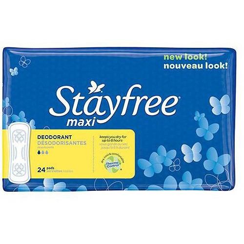STAYFREE MAXI DEODORANT 24s