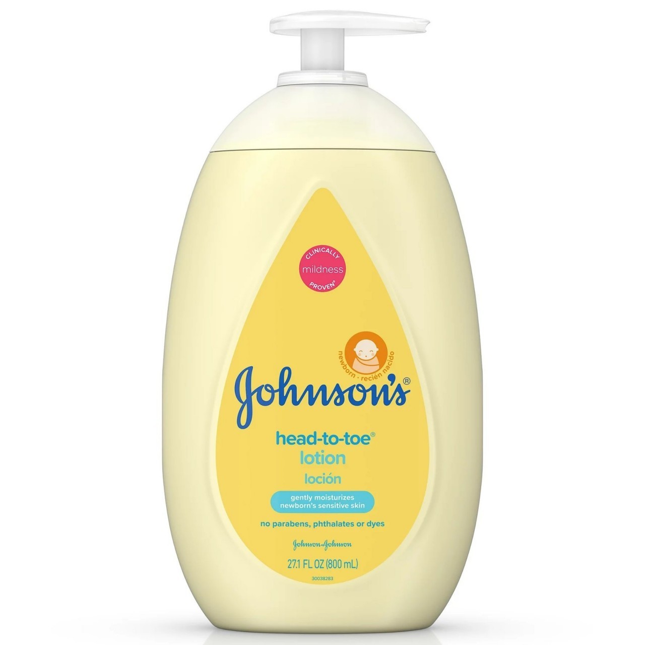 JOHNSONS BABY LOTION HEAD-TO-TOE 27.1oz